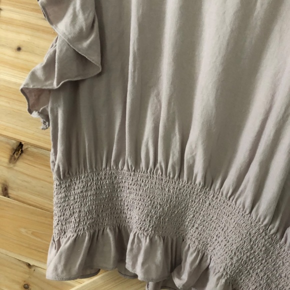 Madewell Dusty Lilac Linen Blend Blouse S - Picture 3 of 9